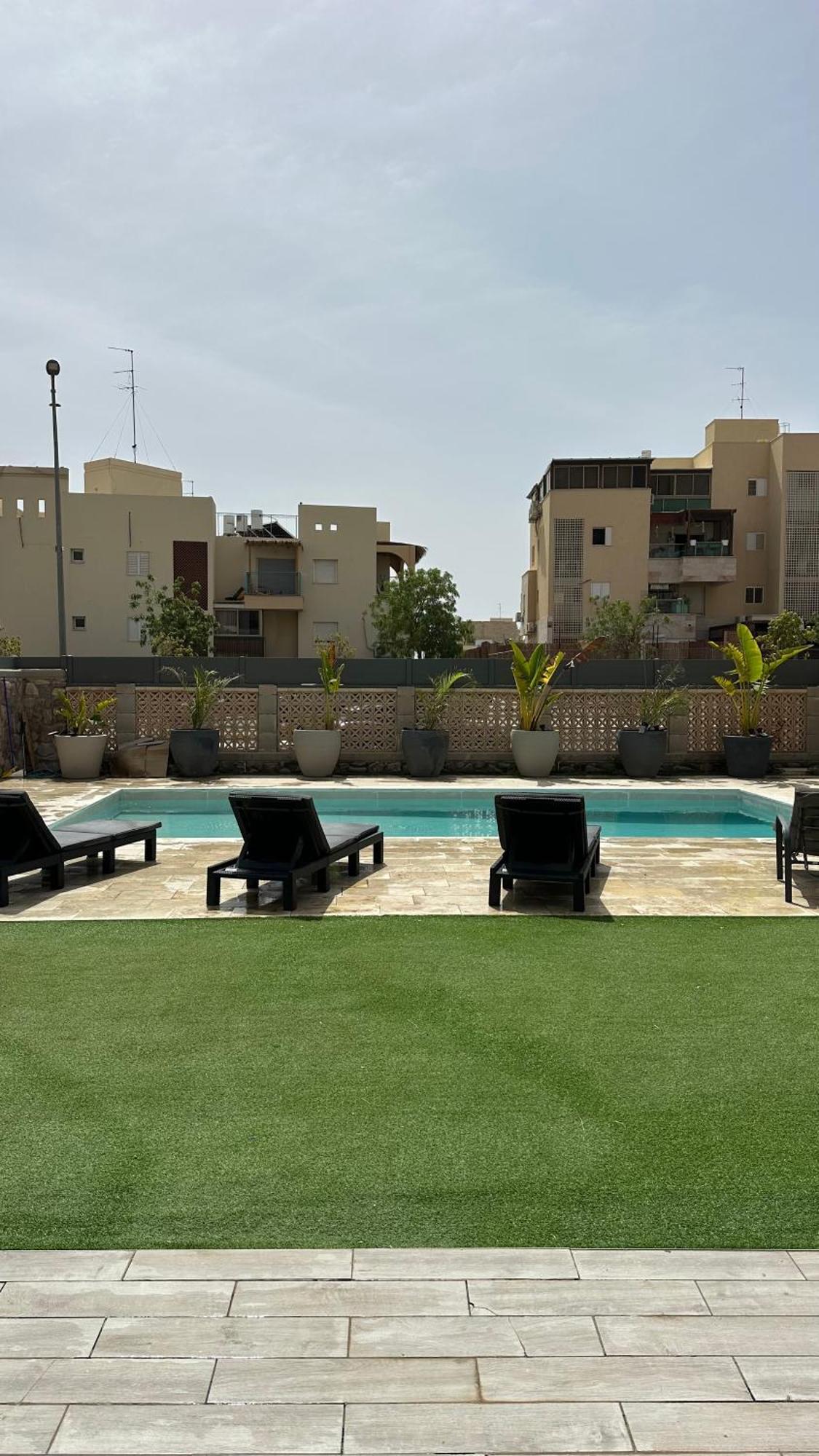 Luxury Garden Floor Eilat Apartment ภายนอก รูปภาพ